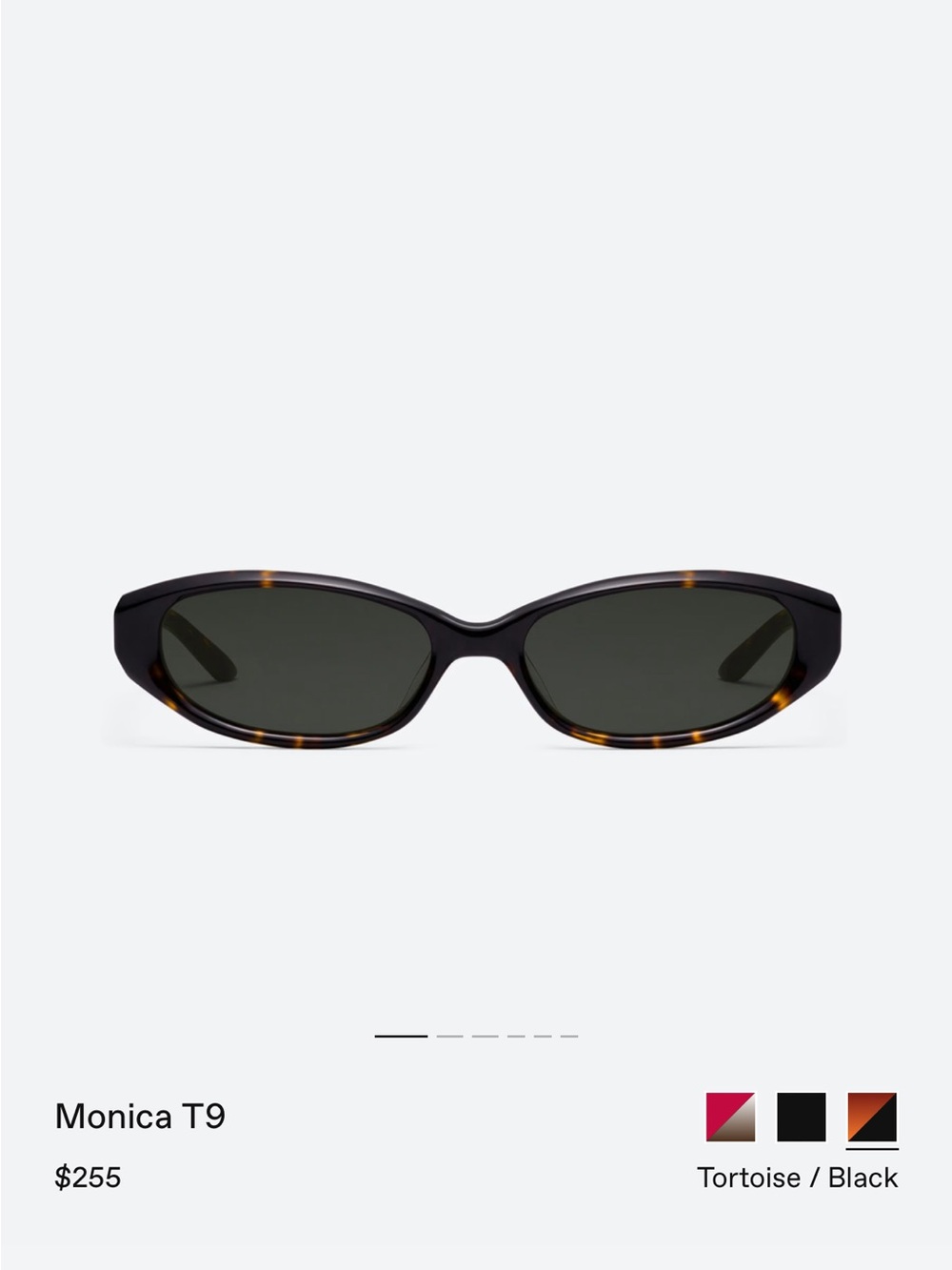 gentle monster monica-t9 tortoise brown black sunglasses - Picture 2 of 16
